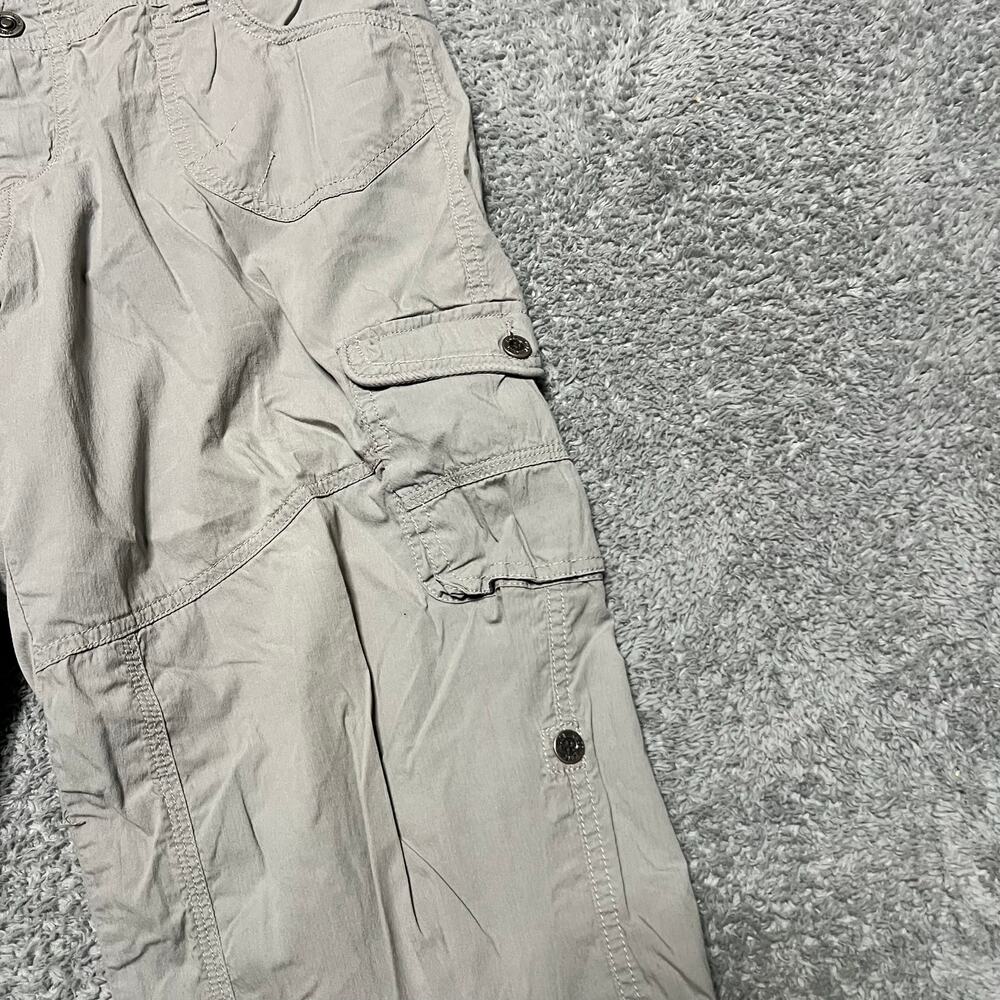 Kuhl Kontra Capri Hiking Pants Womens 14 Cargo Gray Lightweight Outdoor 6120 - Picture 2 of 11